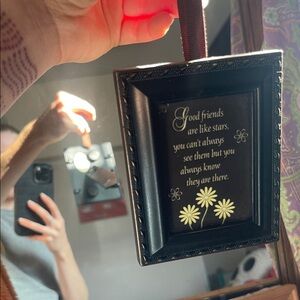 Decorative Black and Gold Friendship Frame
